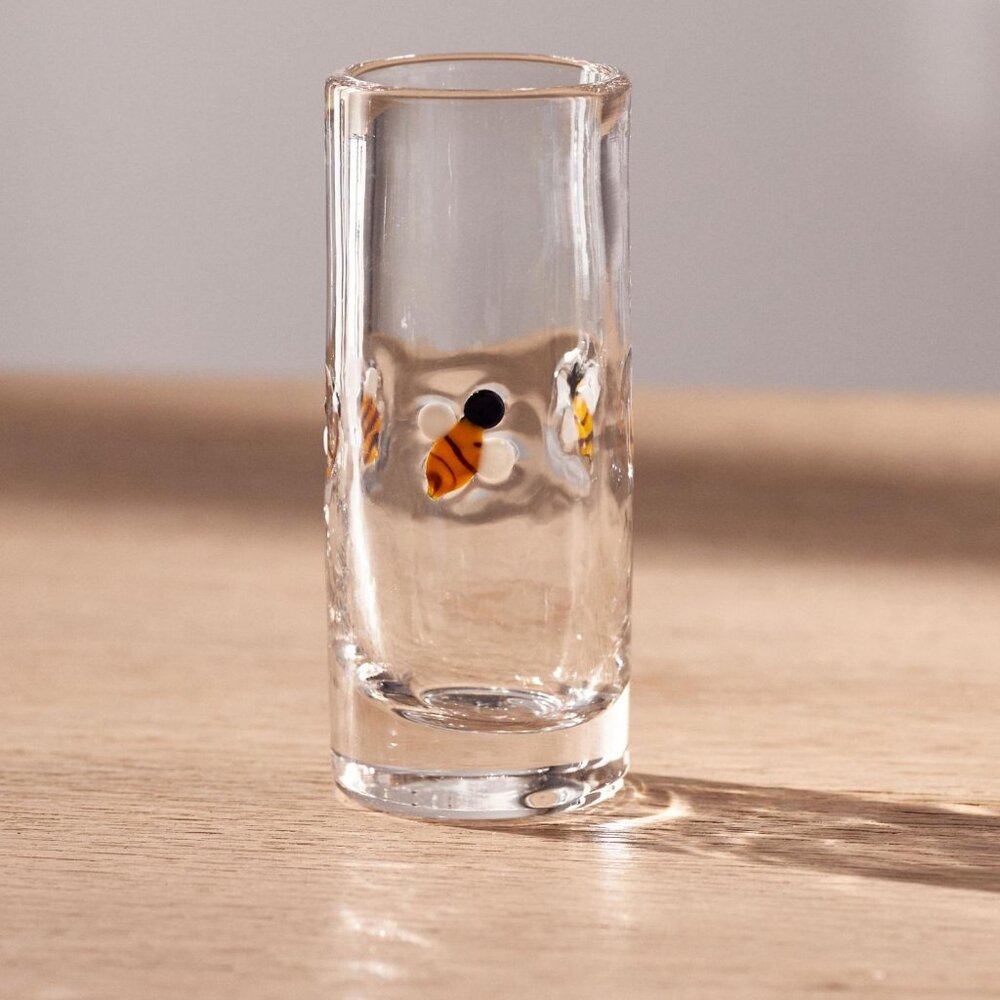 Anthropologie Bumble Bee  Icon Shot Glass